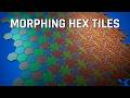 Rotational Tessellations and Morphing Tile Shapes