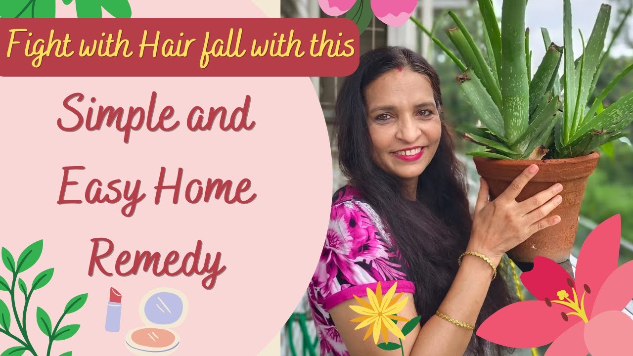 DIY Home Remedy Aloe Vera for Hair Growth Reduce Hair Fall Naturally