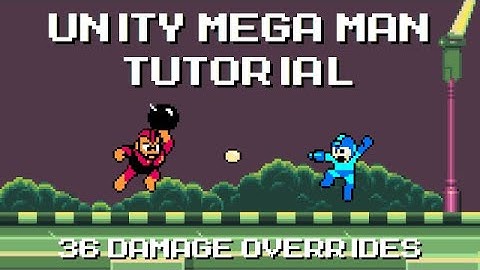 Unity Mega Man Tutorial - 36 Damage Overrides