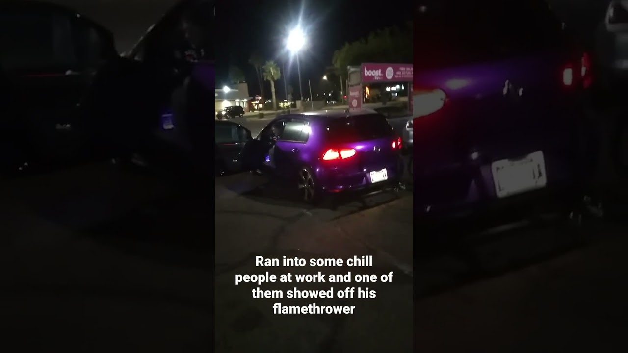 Flamethrower exhaust kit on a clean VW 