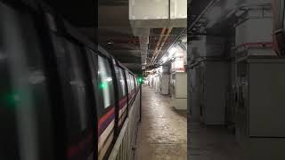 URC751A 7011/7012 departing at NE17 Punggol towards NE18 Punggol Coast