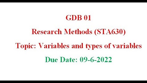 STA630 gdb solution 2022