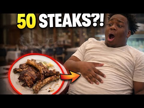 " I TRIED 50 DIFFERENT STEAKS IN ONE DAY ".....THIS IS HOW IT WENT !