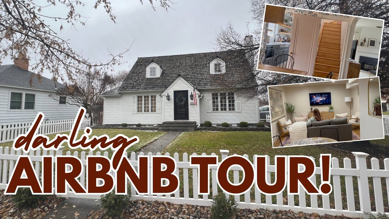 Tour this Cute Farmhouse Turned Airbnb