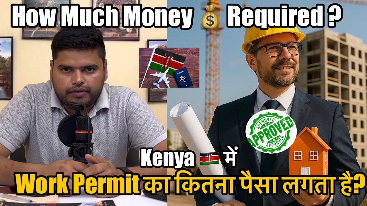 For Kenya 🇰🇪 Work Permit Fee & Processing Time  || Permit Classes || Normal Workers not Allowed