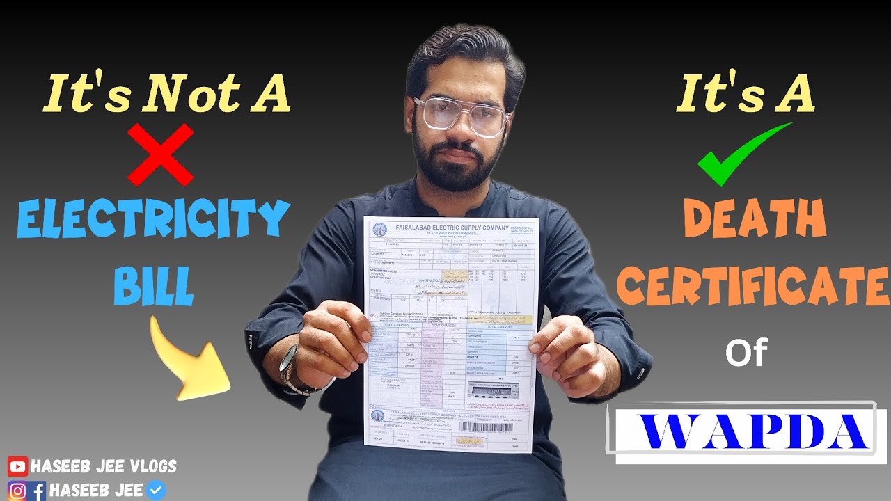 It's Only A Death Certificate Of "WAPDA" | Facts Of "WAPDA" Bill | What Should We Do?