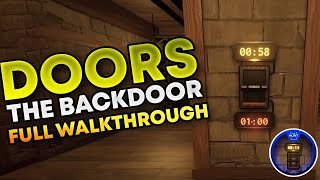 Doors backdoor full walk through (you get badge after door -1)