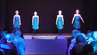 Arabesque Academy Performing Irish Riverdance At The Rotary Xmas Show In December 2016