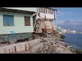 Оползень Черноморск 2017 часть 2. landslide. Одесса. Ужас. Руины. Марадеры. Ильичевск.