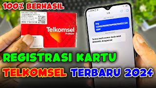 CARA REGISTRASI KARTU TELKOMSEL TERBARU 2024