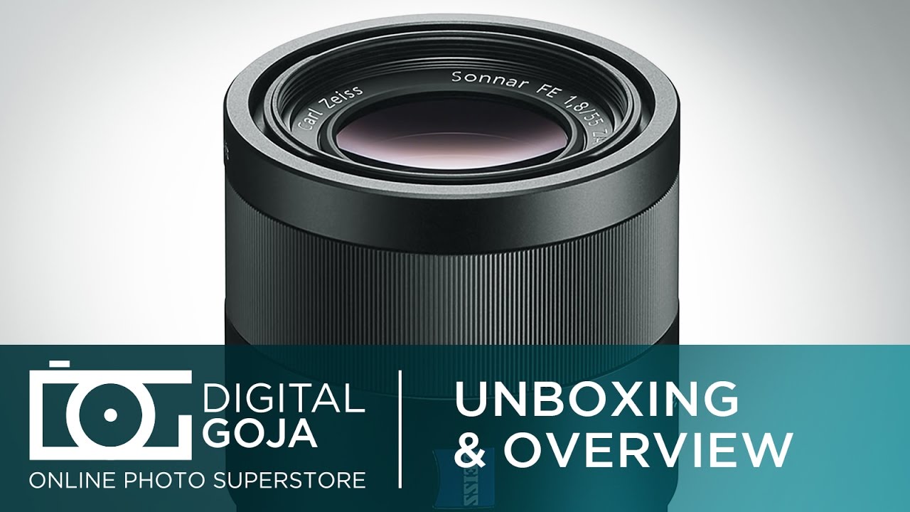Sony Zeiss 55mm f/1.8 Sonnar T FE ZA Full Frame Prime Lens