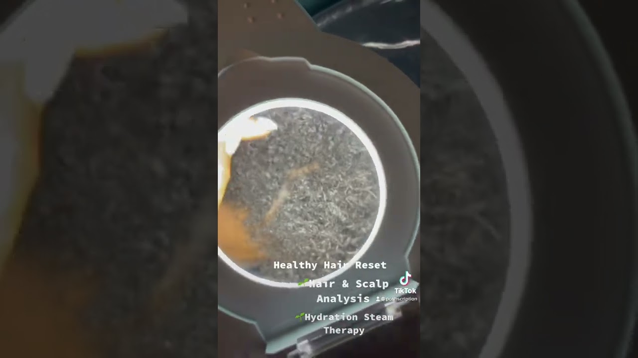 Poshscription 🧪 🌱Hair Analysis 🌱Repair Treatment 🌱Scalp detox 🌱Hydro-stream 🌱Trim 🌱