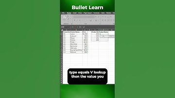 Excel VLOOKUP Made Easy! 🔍 #vlookup #excel
