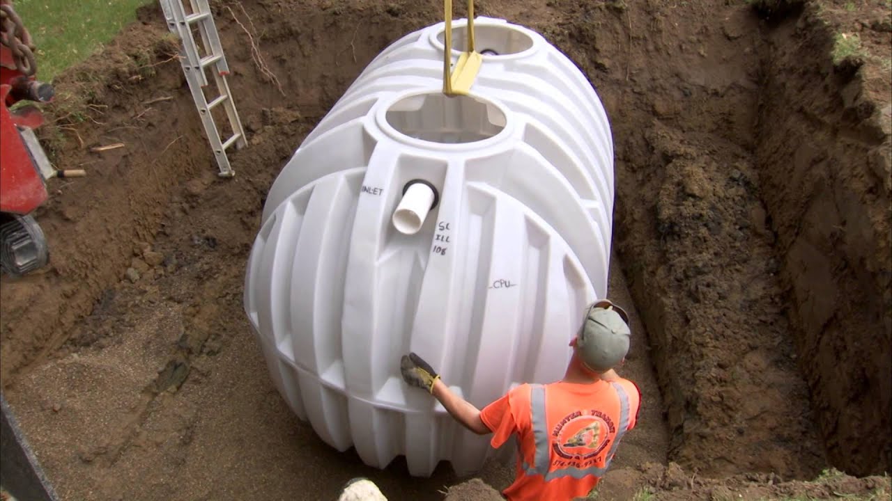 How to septic tank installation