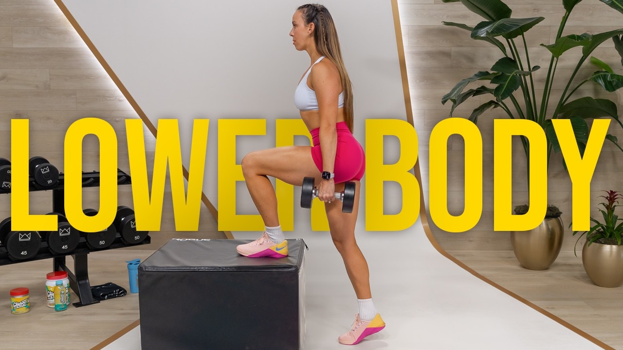 Get Stronger Legs: 40 Minute Intense Lower Body Workout! Get Stronger Legs: 40 Minute Intense Lower Body Workout!