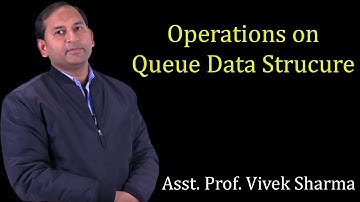Operations on Queue Data Structure by Er. Vivek Sharma | BCA, MCA | Guru Kpo