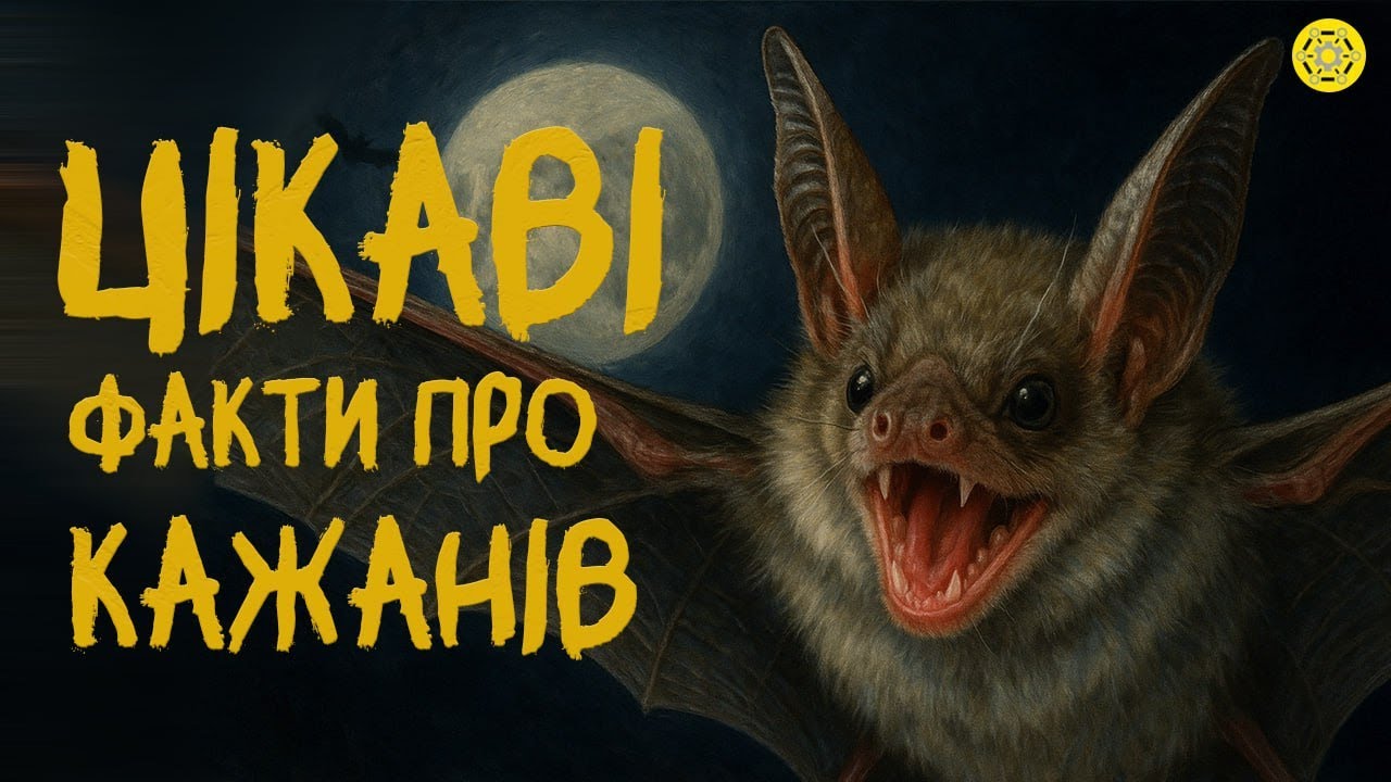 КАЖАНИ: Що ВИ могли НЕ ЗНАТИ? | Чому кажани важливі для людей? | Цікаві ФАКТИ