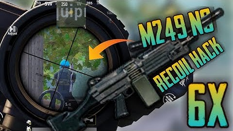 M249 NO RECOIL HACK!!! WITH 6X | AMAZING GAMEPLAY | APEX GAMING |