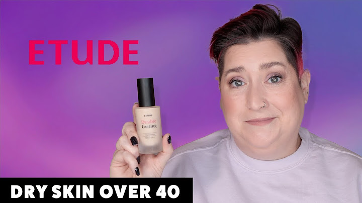 Etude double lasting foundation shade review