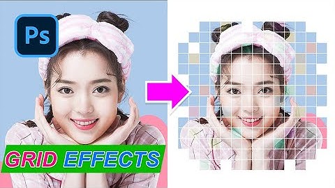 Create Color Grid Effects For Images