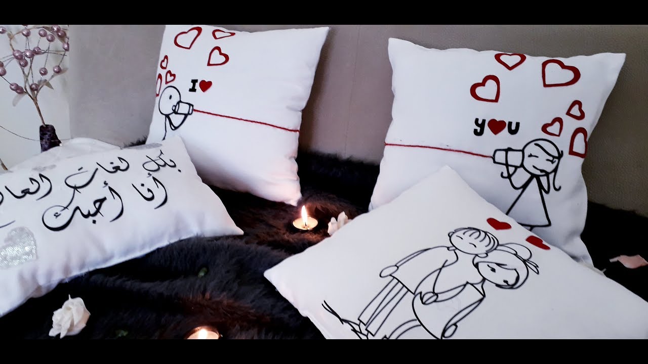 إصنعي وسائد ديكور كيوت🥰🥰لغرفة نومك💄💍 بأشياء بسيطة🤔🤔موجودة في كل منزل/Diy