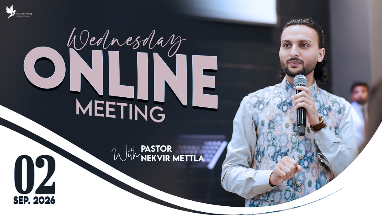 🔴𝐖𝐞𝐝𝐧𝐞𝐬𝐝𝐚𝐲 𝐋𝐢𝐯𝐞 𝐌𝐞𝐞𝐭𝐢𝐧𝐠 || (𝟎𝟐-𝐒𝐞𝐩𝐭𝐞𝐦𝐛𝐞𝐫-𝟐𝟎𝟐𝟔) || 𝐍𝐞𝐤𝐯𝐢𝐫 𝐌𝐢𝐧𝐢𝐬𝐭𝐫𝐲