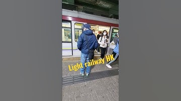 light railway HK #lightrail  #transit #hongkong