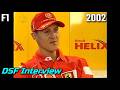 Formel 1 2002 Michael Schumacher Interview Tanja Bauer "Warm Up" DSF