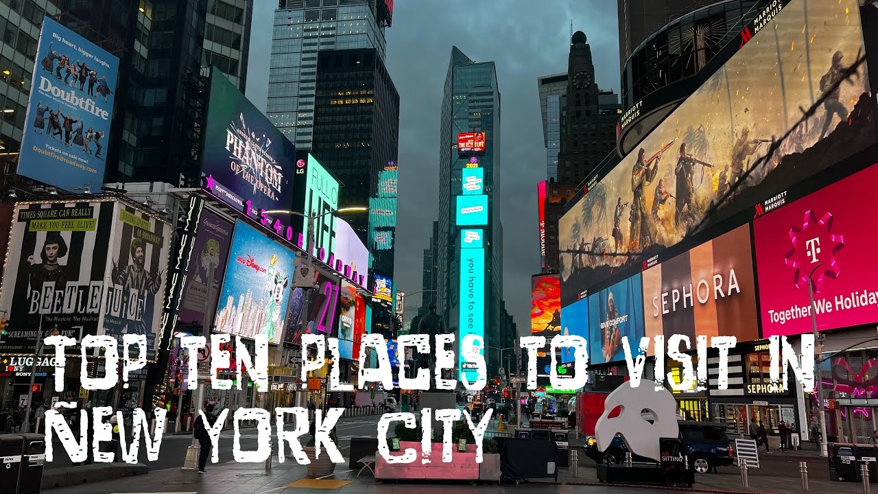 Top Ten things to do in New York City - YouTube