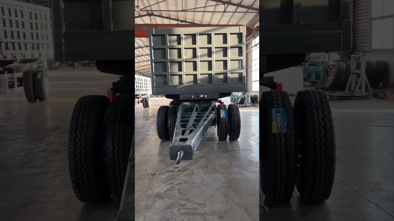 Box full trailer,dolly trailer sales call +8613863731918