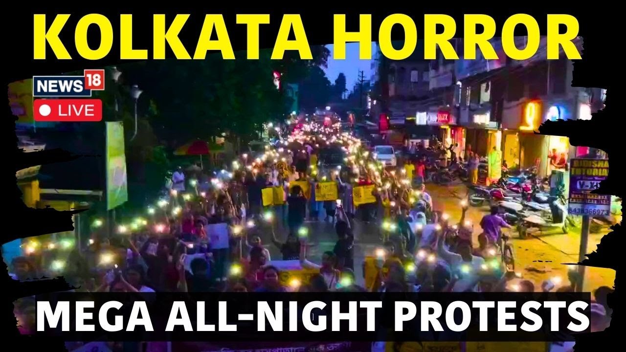 ⁣Kolkata Doctor Murder Case: Doctors Stage Massive Protest Nationwide Live | West Bengal Live | N18L