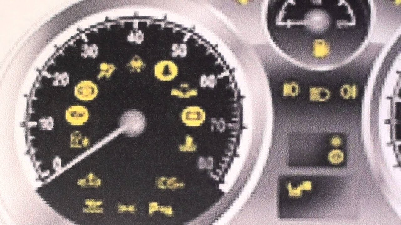 Vauxhall Astra H MK5 Airbag Warning Light How to turn the light off