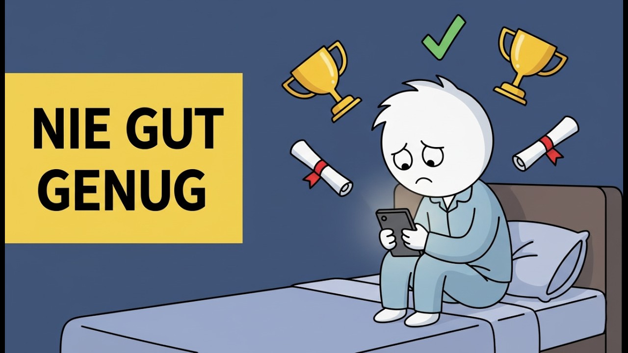 Psychologie von Menschen, die sich nie gut genug fühlen