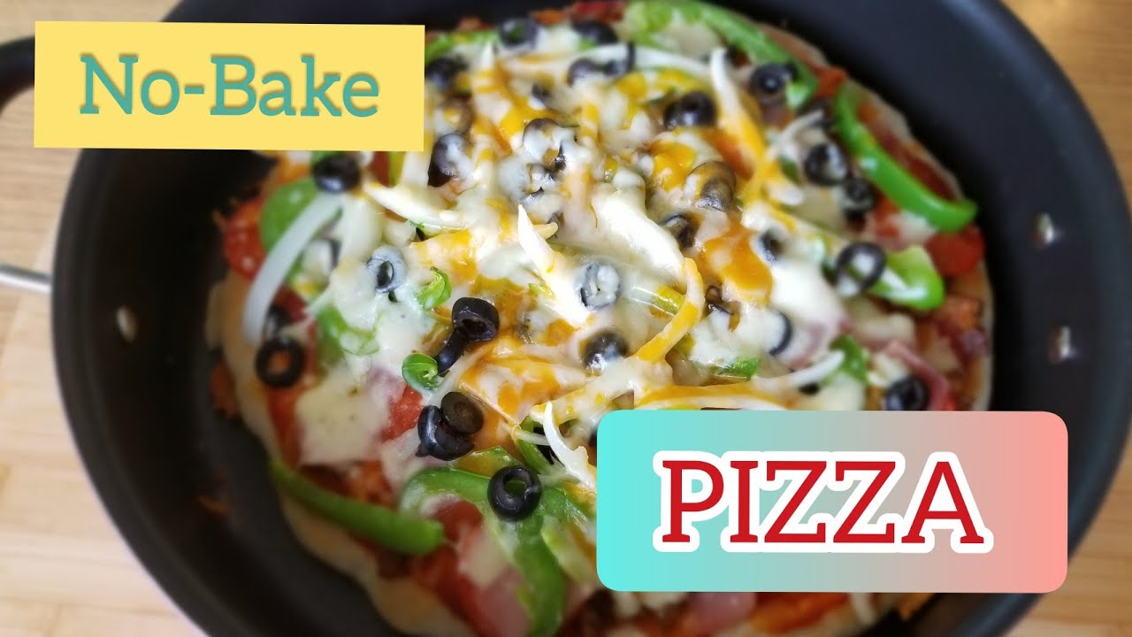 How to make NoBake Pizza Best Homemade Pizza YouTube