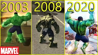 Evolution Of Hulk Games 1989-2020