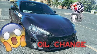 Scion FR-S Oil Change