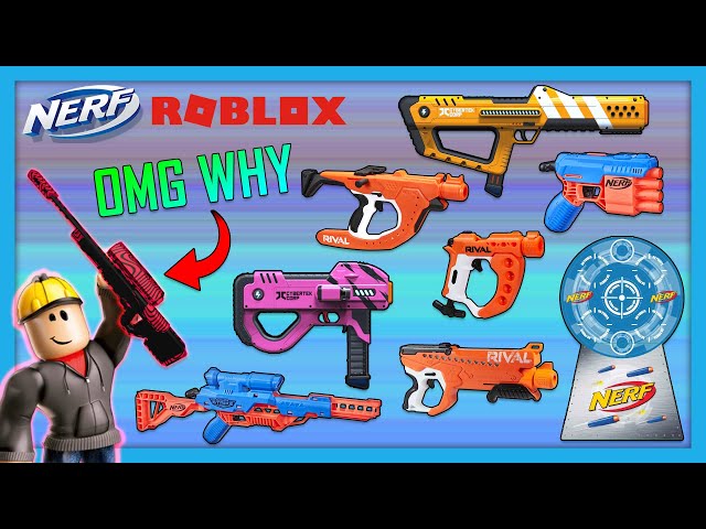 NEW* NERF ROBLOX BLASTERS REVIEW & UNBOXING 2021