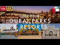 [4K] Walk Tour Dubai Parks & Resort | N3K