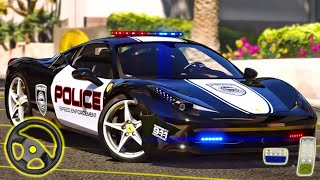 Modern Police Car Parking 3D - Real Rescue Car Driving Simulator | Android Gameplay screenshot 2