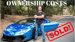 SOLD! How Much Does It Cost To Own A Lamborghini Huracan? 1 Year Ownership Breakdown 