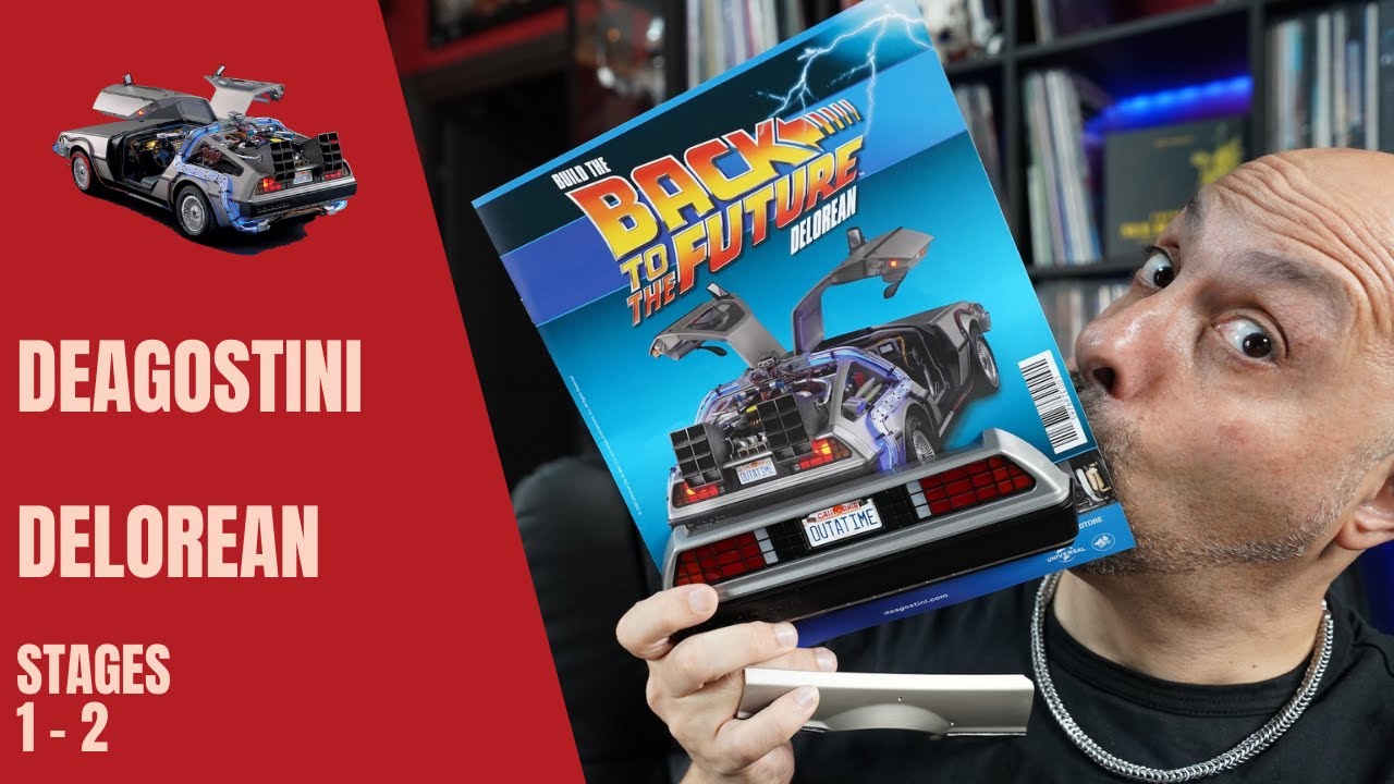 Costruisci La Delorean 1/8 - Back To The Future Costruisci La Delorean 1/8 - Back To The Future