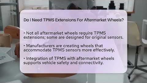 Do I Need TPMS Extensions For Aftermarket Wheels? - Talking Tech Trends