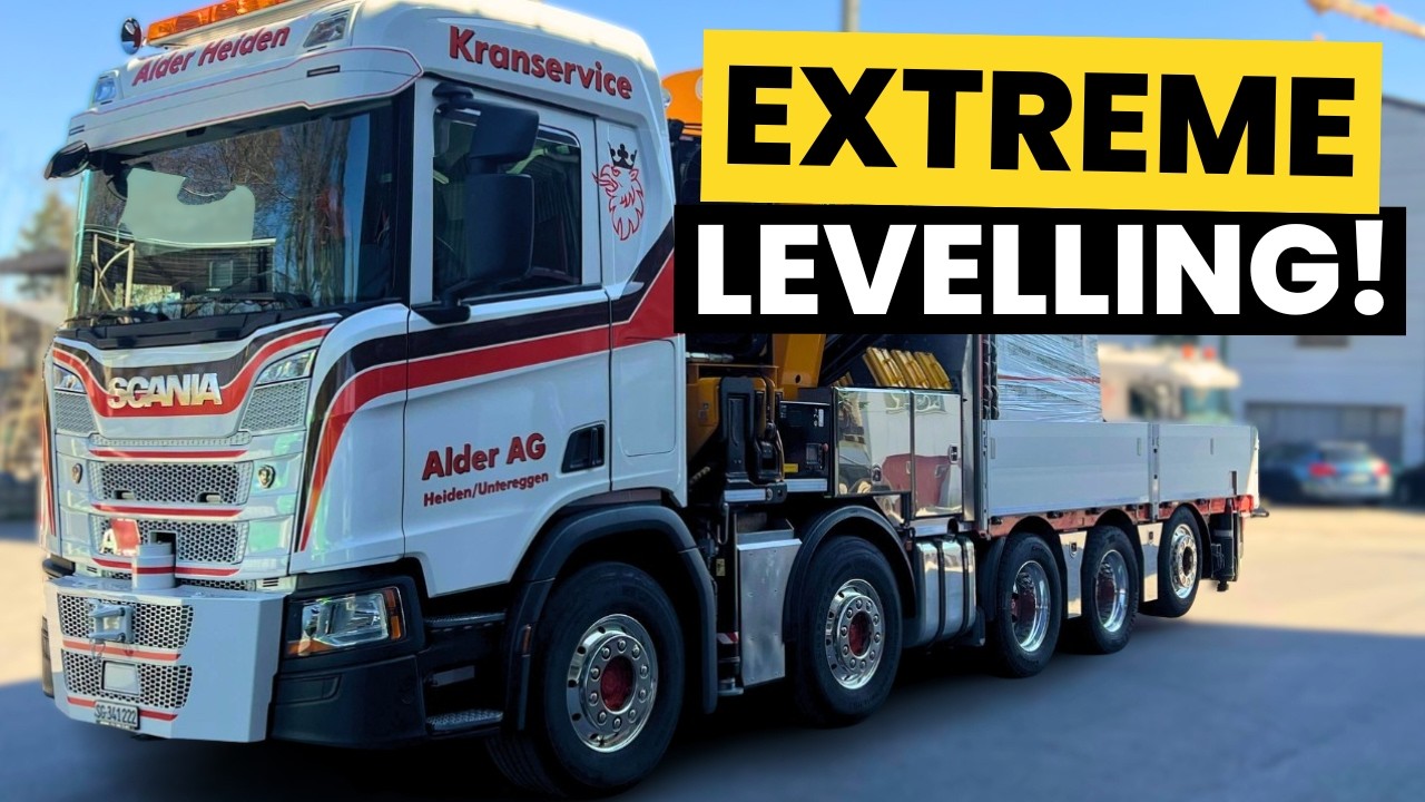 Witnessing Spectacular Levelling Action in Switzerland! | Effer 1405