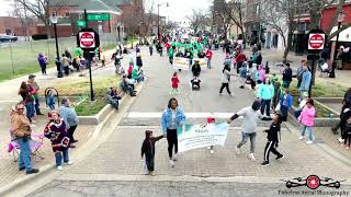 St. Patrick's Day Parade Michigan City Indiana! 4K Drone Footage