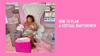 🍼✨ HOW TO PLAN | for a SUCCESSFUL VIRTUAL BABY SHOWER!  ✨🍼💕🤰🏽🤰🏾🤰🏻