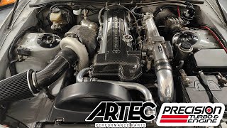 Toyota Supra 2Jz - Precision 6670 Next Gen R Artec 70Mm Manifold First Whistles