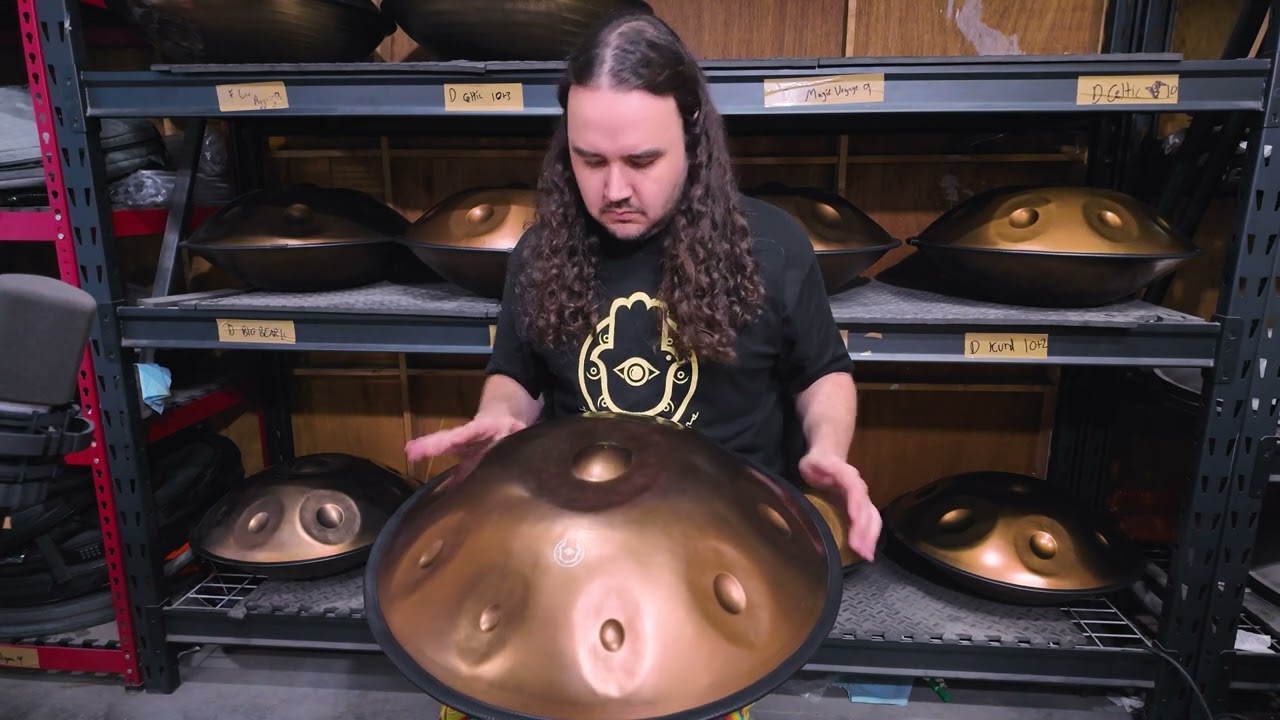 Hamsa Handpans "Amulet" Series - D Celtic Minor 10