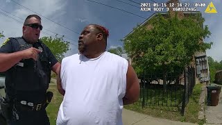 Cincinnati police body cam video shows tense encounter with peaceful ending