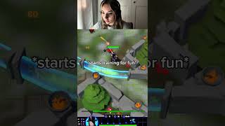 POV: you learned to kite #leagueoflegends #lol #lolaim #aimtraining #gamermoment