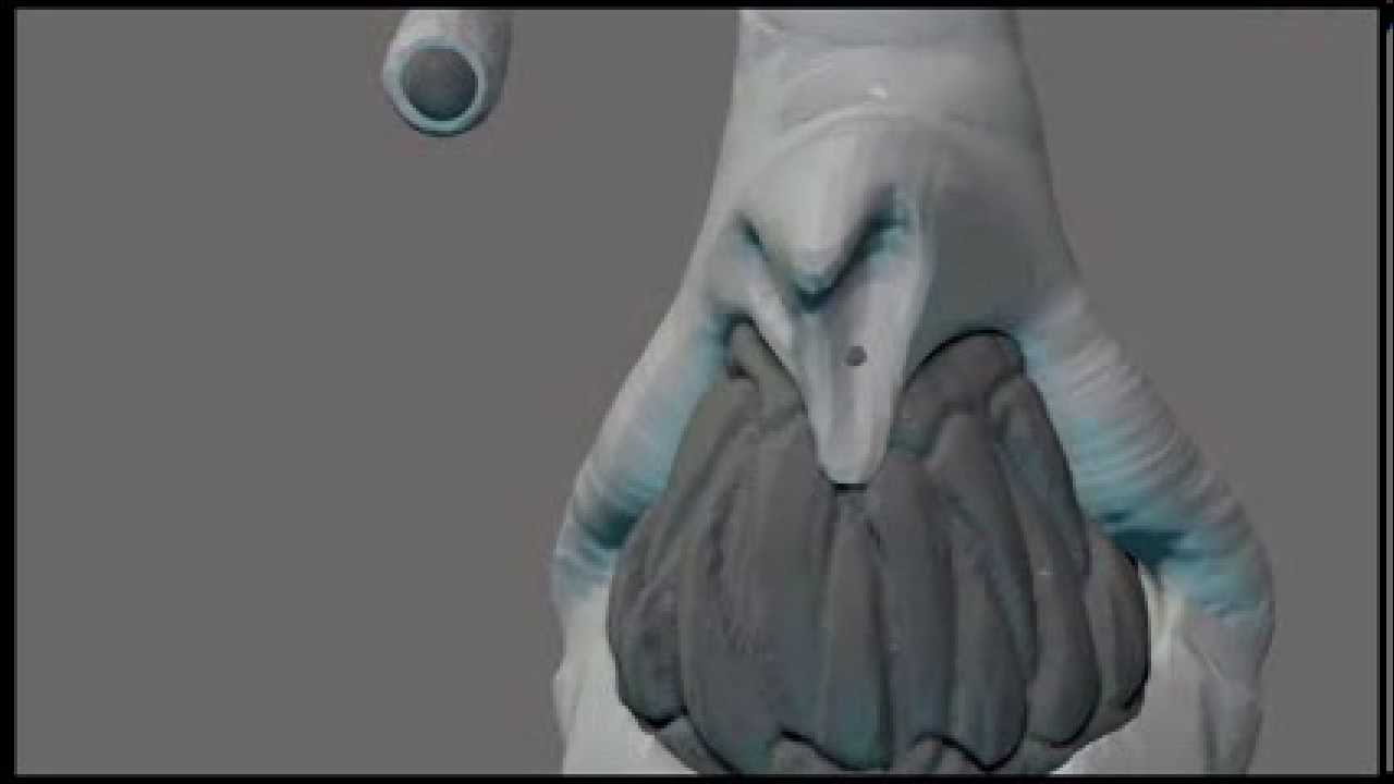 Daily Spitsculpt #10, Sewer Mutant.